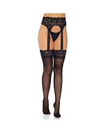 Opaque Thigh High Stockings One Size Fits All