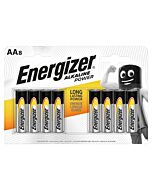 Alkaline Batteries PowerPack AA LR6 - Blister 8 units