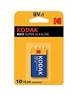 Kodak Alkaline Max 9V Battery