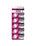 Maxell CR2016 3V Batteries - Pack of 5