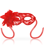 Lace Red Blindfold - Ohmama