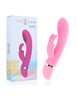 Intense Vibrating Suzy Pink Oscillating Vibrator