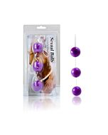 Purple Sensual Anal Beads