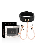 Coquette Neoprene Nipple Clamps Collar