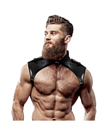 Submissive Eco-Leather Harness for Men