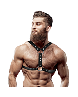 Eco-Leather Double Strap Harness for Men
