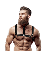 Submissive Eco-Leather Harness for Men