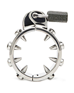 Chastity Ring Steel Lock