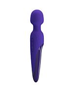 Wand Vibrator Heat Violet