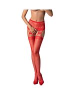 Red Fire Garter Stockings