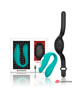 Watchme Dual Tech Aqua/Black Vibrator