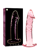 Pink Nebula Glass Dildo