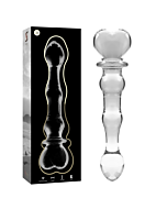 Borosilicate Glass Nebulous Dildo - Transparent