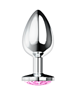 Crystal Rose Anal Plug