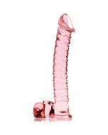 Pink Nebula Glass Dildo