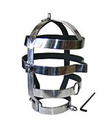 Metalhard steel mask with necklace