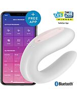 Satisfyer double joy with white / rose gold app