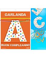 Guirnalda buon compleanno (cartulina 220gr)