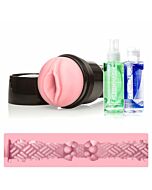 Fleshlight masturbator go kit comes pink lady