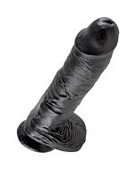 King cock 10 'realistico 254 cm black penis