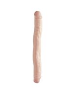 Basix double penis natural gelatin 34 cm