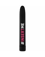 #insertme - black - vibrador 15 cm