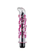 Glass dildo pink number 19 Icicles