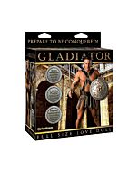 mueco inflatable gladiator actual size