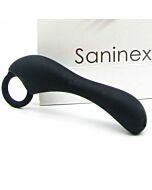 Saninex orgasmic anal sex stimulator duplex color black