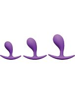 Booty poppers set anal training - purple