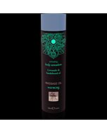 Aceite de masaje efecto calor - cilantro y sándalo 100ml