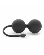 Fifty shades of gray silicone jiggle balls