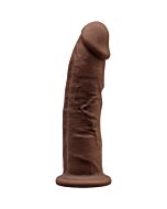 Modelo 2 - pene realístico 15,5cm - marrón