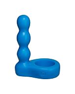 The double dip 2 plug / blue dildo