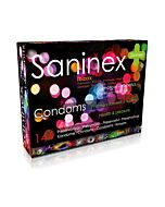 Saninex preservativos ibizax - punteado 144 uds