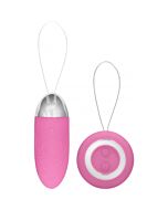 Luca huevo vibrador control remoto rosa