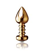 Gold Mini Plug Anal Fetish Fantasy 8