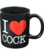 Taza i love cock