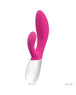 Lelo vibrator ina hot pink wave