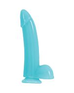 Firefly dong in August glowing blue "