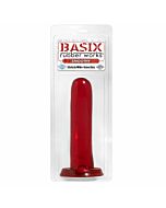 Basix gelatin penis smoothy 13 cm red