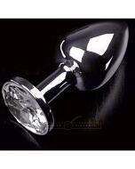 Plug metal s - gema cristal