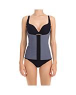 Corset látex shape gris