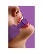 Ouch brace breathable gag purple