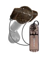 Classix dual vibrador head teaser (negro/gris)