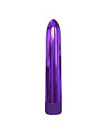 Rocket vibrador metálico 18cm - morado