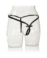 Tanga de bolas con bala vibradora recargable