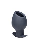 Ass goblet plug de silicona hueco grande