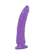 Basix gelatin penis slim 19 cm lila