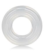 Anillo grande transparente de silicona